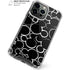 Disney Mickey Mouse Logo Pattern iPhone 15 Pro Max Clear Case